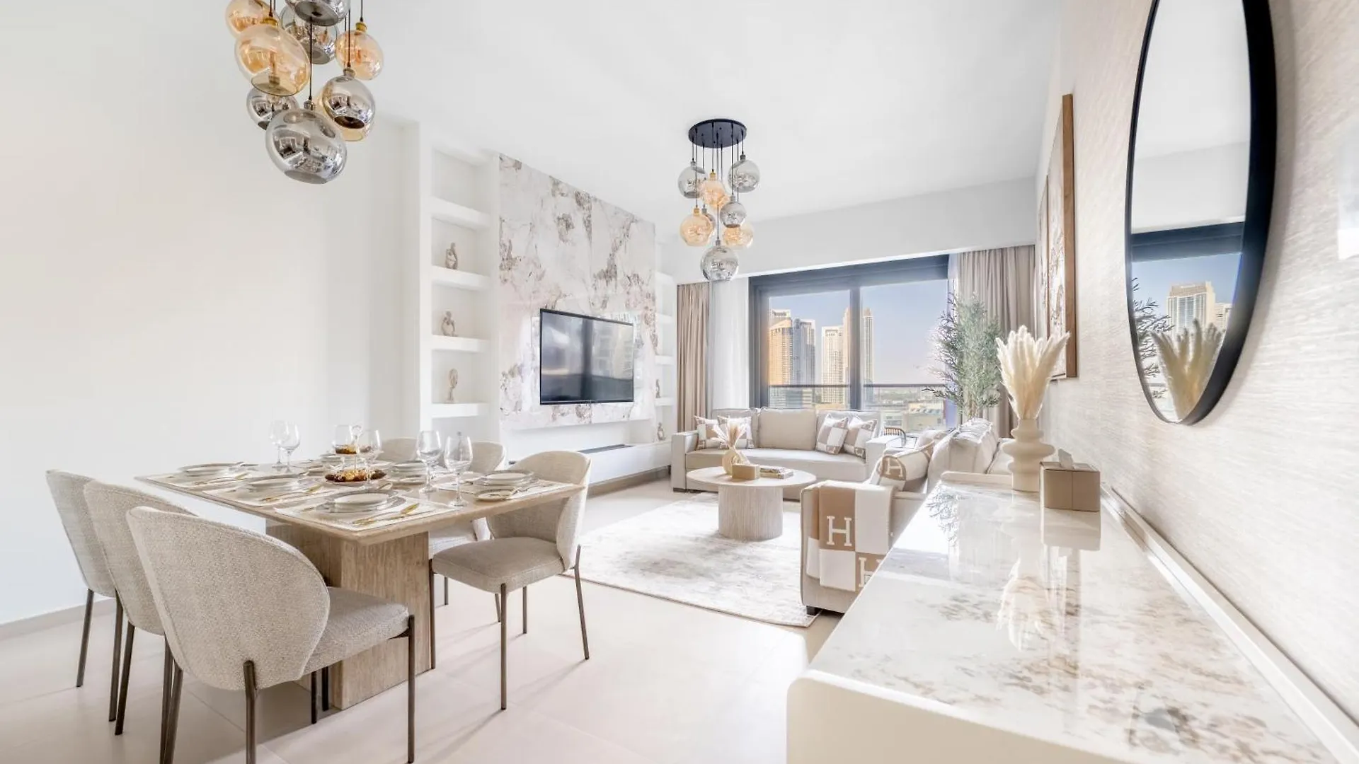 Luxury 4Br With Hermes Touch & Burj Khalifa View Dubai