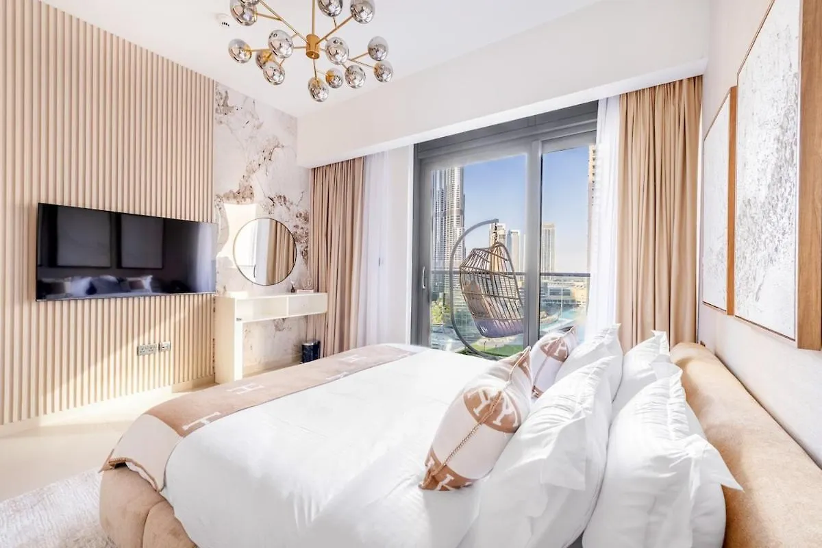 Luxury 4Br With Hermes Touch & Burj Khalifa View Dubai