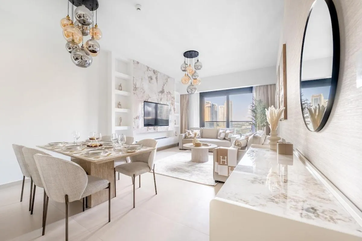 Daire Luxury 4Br With Hermes Touch & Burj Khalifa View Dubai
