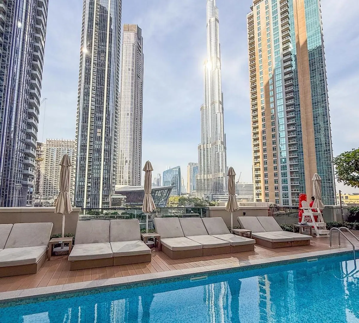 Luxury 4Br With Hermes Touch & Burj Khalifa View Dubai Daire